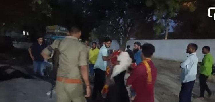 मिट्टी खनन में चल रहे ट्रेक्टर ट्राली की चपेट में आने से युवक की मौत