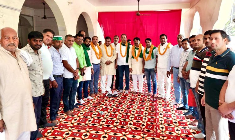 भाकियू भानु की मासिक बैठक सपंन्न