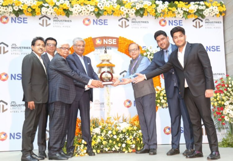 जेटीएल इंडस्ट्रीज नेशनल स्टॉक एक्सचेंज में सूचीबद्ध