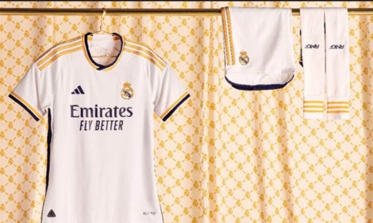 ADIDAS AND REAL MADRID UNVEIL NEW HOME JERSEY FOR 2023/24 SEASON