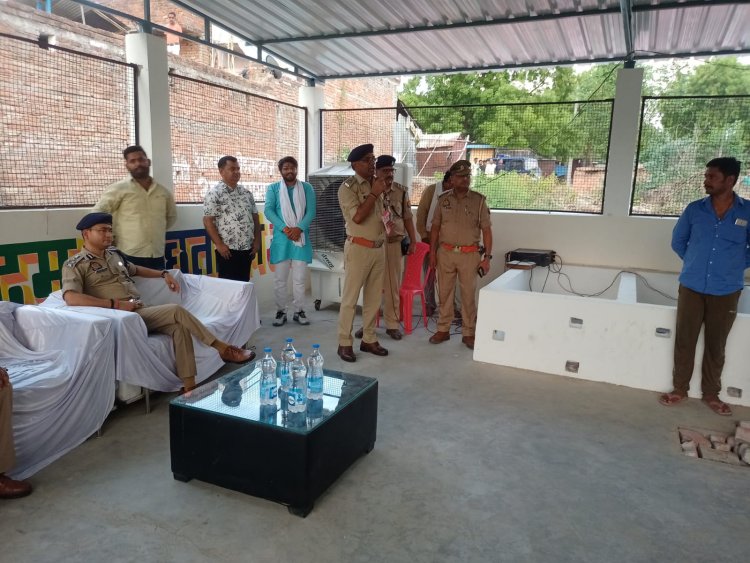 मिशन शक्ति के तहत बरहपुर पहुंचें पुलिस उप महानिरीक्षक