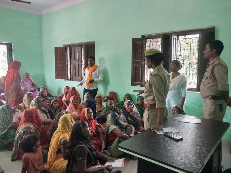 बिरनो पुलिस ने चलाया जागरूकता अभियान