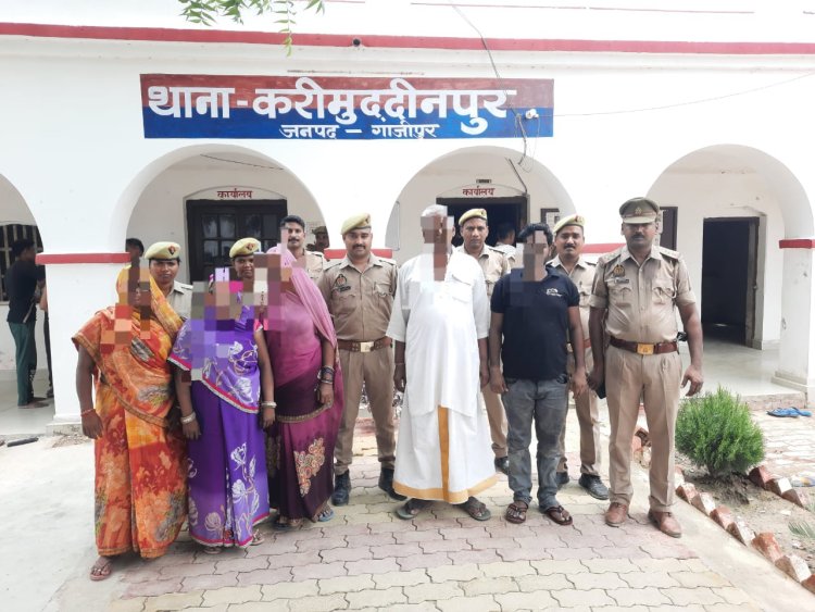 माफिया मुख्तार अंसारी के शार्प शूटर अमित राय के पिता सहित पांच पर हुई कार्यवाही