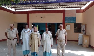 भावंरकोल पुलिस के हत्थे चढ़े तीन वारंटी