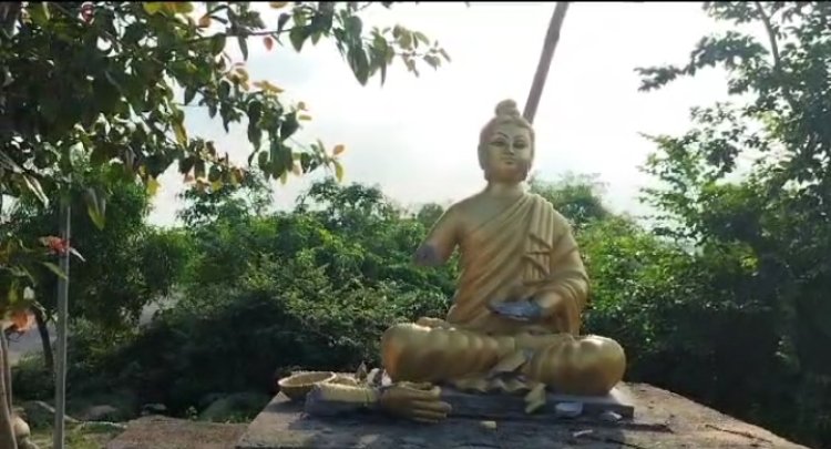 गौतम बुद्ध की प्रतिमा को अराजक तत्वों ने किया क्षतिग्रस्त, मुकदमा दर्ज