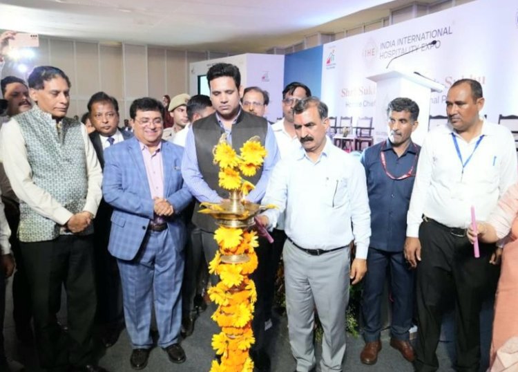 छठे इंडियन इंटरनेशनल हॉस्पिटैलिटी कार्यक्रम में पहुंचे हिमाचल के मुख्यमंत्री सुखविंदर सिंह