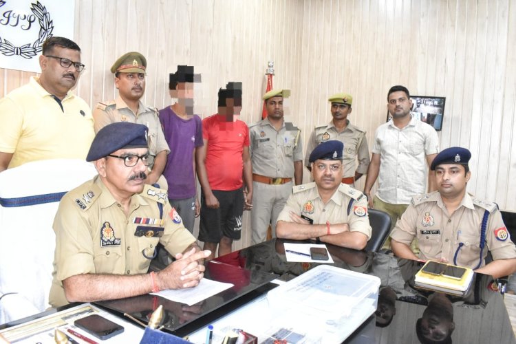 मंत्री का सचिव बताकर नौकरी के नाम पर ठगी करने वाले पति पत्नी सहित तीन गिरफ्तार 