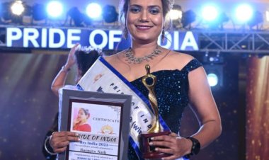 प्राइड ऑफ़ इंडिया 'मिसेज इंडिया 2023' में मिसेज उड़ीसा स्टेट विनर बनी रश्मिता नाइक 