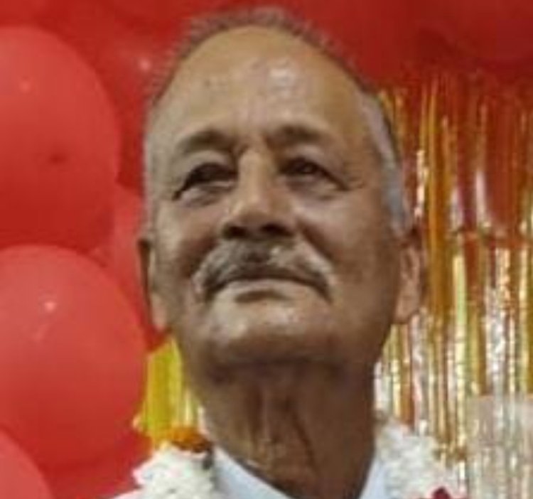 निवर्तमान भाजपा जिलाध्यक्ष के बड़े भाई का निधन