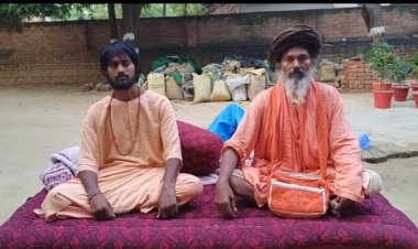 आश्रम मे चल रहे भंडारे मे हुआ लाखों रुपये सोने की मूर्ति लूट।