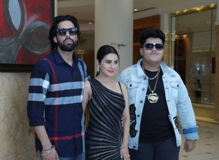 हम तुम्हें चाहते हैं' की स्टारकास्ट ने‌ दिल्ली में किया फ़िल्म का प्रमोशन