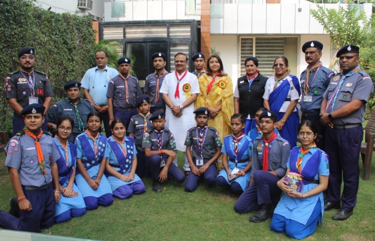 The Bharat Scouts and Guides Celebrates 74th Foundation Day