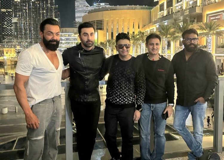 बुर्ज खलीफा पर फ़िल्म एनिमल का बोलबाला