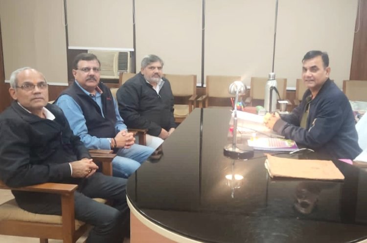 एलयूबी पदाधिकारी होने की आरएम यूपीएसआईडीए से मुलाकात, विभिन्न मुद्दों पर की चर्चा
