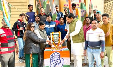 सरदार पटेल जी महान स्वतंत्रता संग्राम सेनानी व भारतीय गणराज्य के संस्थापक पिता थे : रामकुमार तंवर 