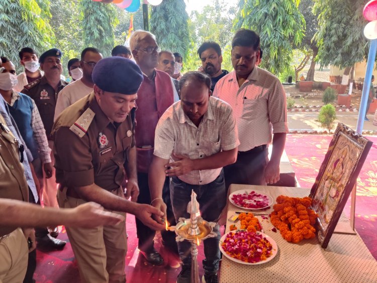 जिला कारागार में बंदियों के स्वास्थ्य परीक्षण को लगा विशेष स्वास्थ्य शिविर