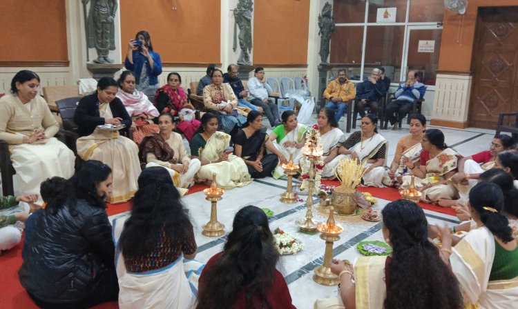 अयप्पा मंदिर में मनाया गया तिरुवतिरा महोत्सव