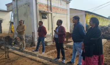 गौशाला में गौमाता का ऐसी दुर्दशा, मामले को संज्ञान में लेते हुए धमके अधिकारी