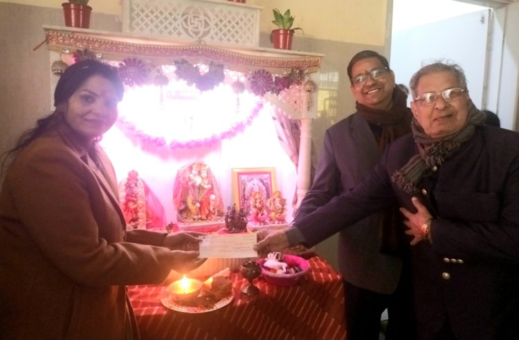 अपना घर आश्रम में मनाया गया मकर संक्रांति महोत्सव 