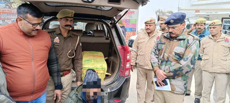 12 लाख के गांजा के साथ बीएसएफ जवान गिरफ्तार