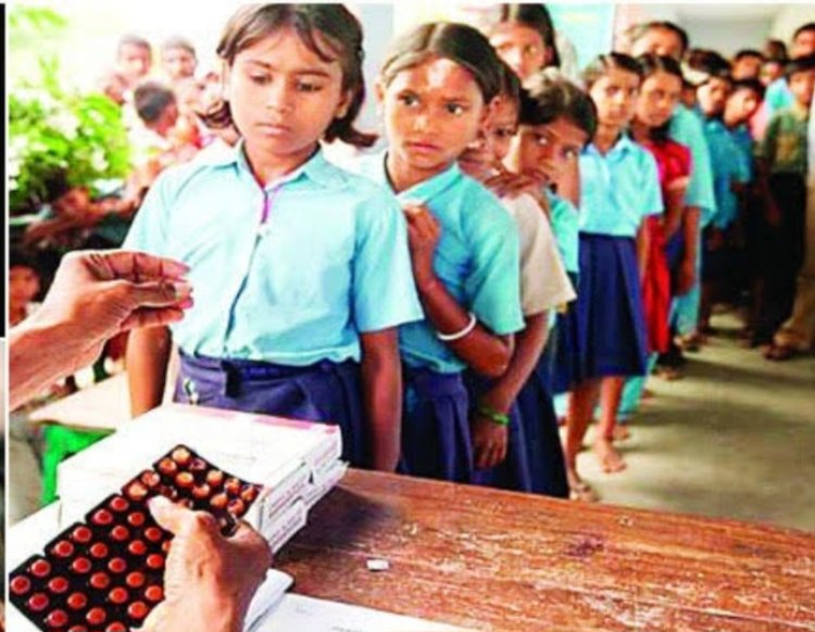 1 फरवरी को 8.07 लाख बच्चों को खिलाई जाएगी पेट के कीड़े निकालने की दवा