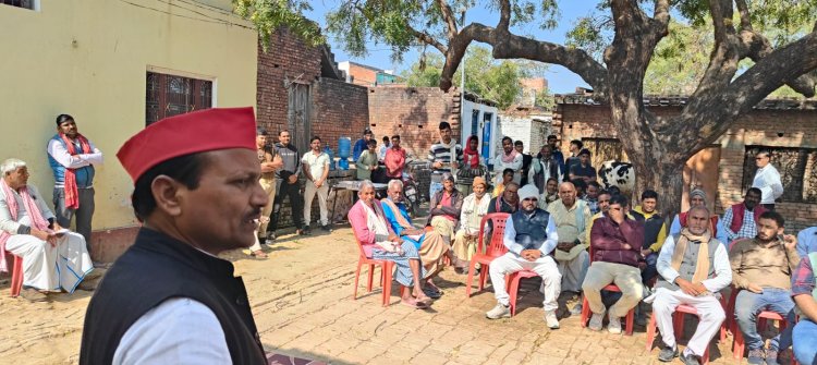 प्रदेश में कानून व्यवस्था नाम की कोई चीज नहीं रह गई है एच- सपा जिलाध्यक्ष गोपाल यादव