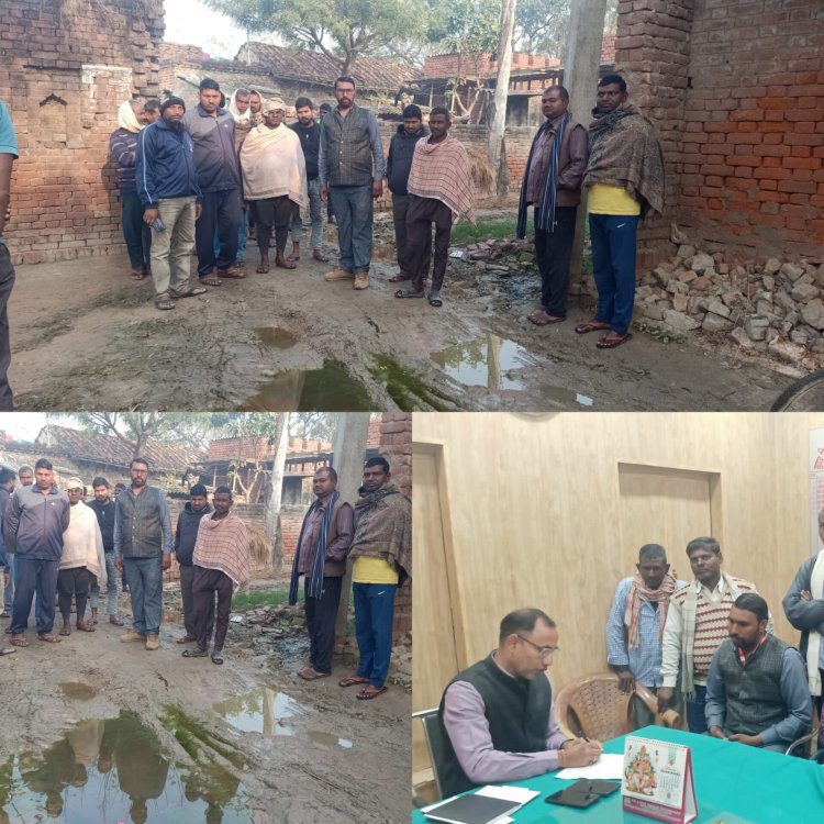 प्रधान जी हुए मनमाना, ग्रामीणों ने मारा ताना, गली गली में पानी प्रधान और सचिव को नहीं दिख रहा परेशानी  