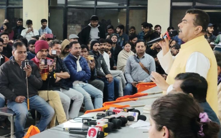 जेएनयू में संदेशखाली की महिलाओं के समर्थन में बोले सुकांता मजूमदार और सुवेंदु अधिकारी