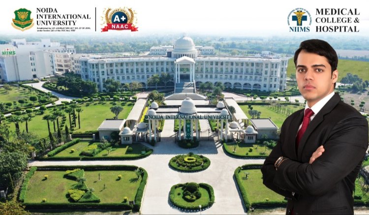नोएडा इंटरनेशनल यूनिवर्सिटी ने A+ NAAC रेटिंग प्राप्त की