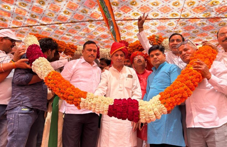 मेरा चुनाव क्षेत्र के विकास के लिए, सर्व धर्म संभाव के लिए है - राजेंद्र सिंह सोलंकी