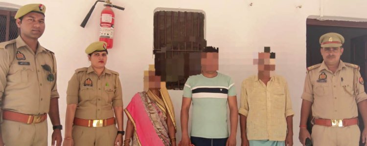 संदिग्ध परिस्थितियों में फंदे पर लटकते मिला विवाहिता का शव, पति सहित सास ससुर हिरासत में