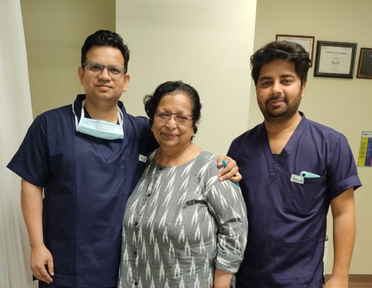 102 किलो की 63 वर्षीया महिला के घुटनों का हुआ फोर्टिस हॉस्पिटल में सफल प्रत्यारोपण