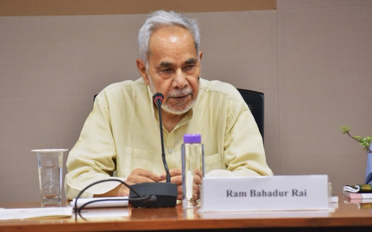 बुद्ध से करुणा और सम्वाद सीखने की आवश्यकताः रामबहादुर राय