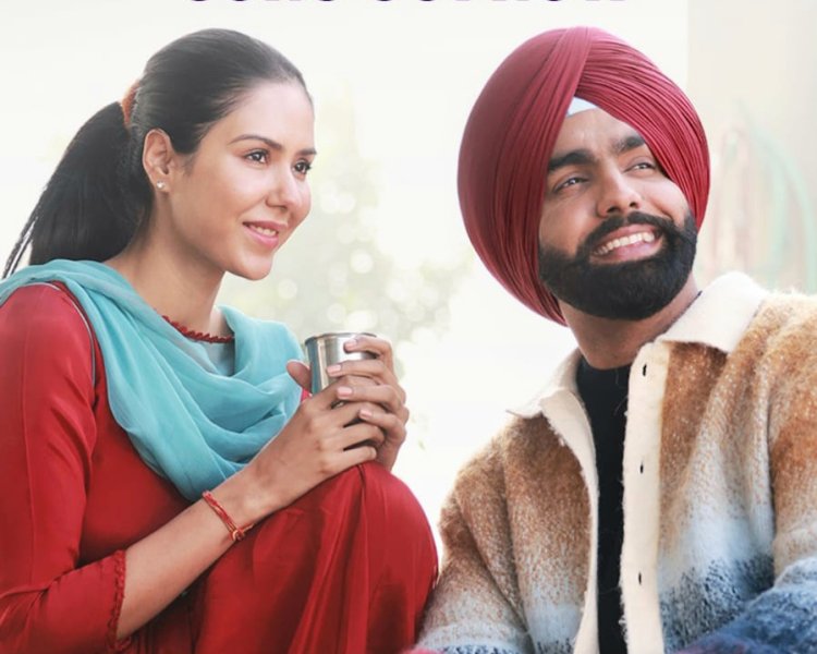 एमी विर्क, सोनम बाजवा ने अपनी टीम के साथ मुंबई में अपने क्रॉस कल्चरल पंजाबी - हरियाणवी कॉमेडी एंटरटेनर कुड़ी हरियाणे वल दी / छोरी हरियाणे आली का ट्रेलर लॉन्च किया