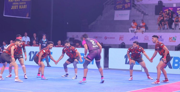 यूपी कबड्डी लीग के फाइनल में खेलेंगे लखनऊ लॉयन्स और संगम चैलेंजर्स