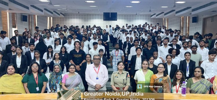शारदा यूनिवर्सिटी में पॉश प्रशिक्षण कार्यक्रम का आयोजन
