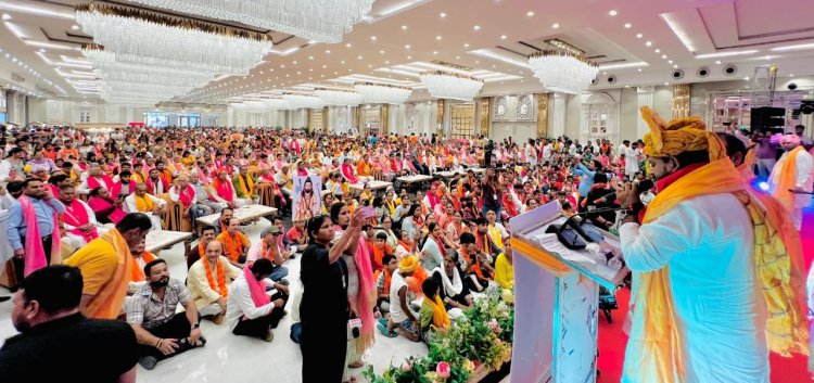 गुरुग्राम हुआ भक्तिमय, मुंबई के कलाकारों द्वारा भगवान परशुराम जी की लीला का मंचन