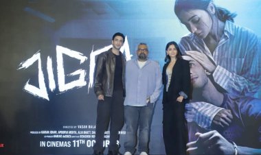 दिल्ली में हुआ फिल्म 'जिगरा' का प्रमोशन