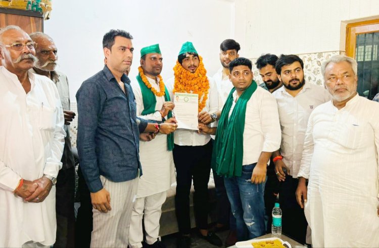 भाकियू क्रांति के नेतृत्व में गांव हजरत बाजितपुर में हुई पंचायत