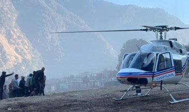 हिमालय में एक जान और बचाई, पहाड़ से गिरी लड़की को एयरलिफ्ट करके बचाई जान