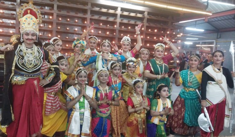 मंडल पूजा के अवसर पर कृष्णावतार नृत्य नाटक व विभिन्न शास्त्रीय नृत्यों का हुआ प्रदर्शन