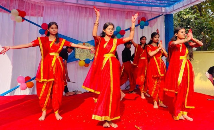 महर्षि विद्या मंदिर में हुआ शरद उत्सव 2024 का आयोजन