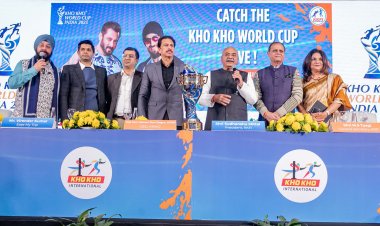 केकेएफआई ने पहले खो-खो विश्व कप 2025 के लिए शानदार ट्रॉफी, मैस्कॉट तेजस और तारा को दुनिया के सामने पेश किया 