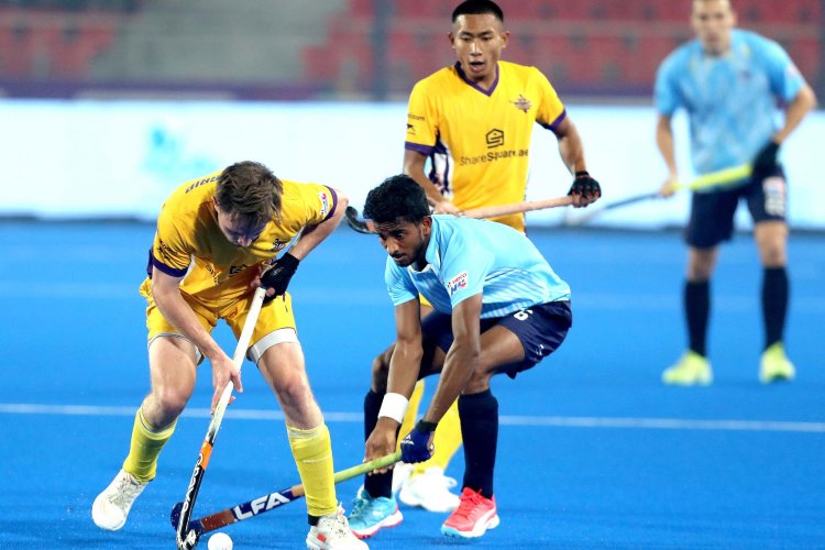 Team Gonasika beat Hyderabad Toofans to notch first win of Hockey India League season