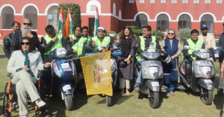 दिव्यांगजनो के आदर्श है,भारत के पहले अंतर्राष्ट्रीय जागरूकता राइडर आमिर सिद्दीकी