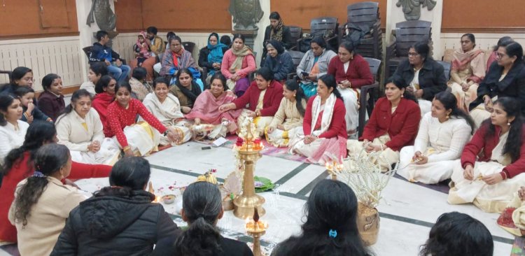 अय्यप्पा मंदिर नोएडा में मनाया गया तिरुवतीरा उत्सव