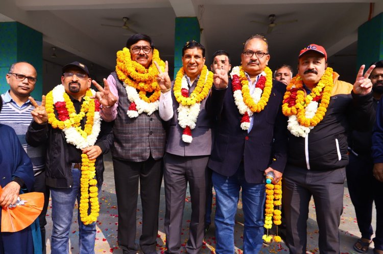 के के जैन अध्यक्ष व धर्मेन्द्र शर्मा बने महासचिव 