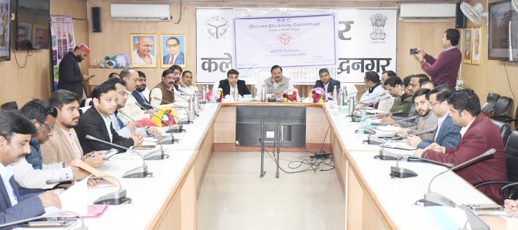 जिला विकास समन्वय एवं अनुश्रवण समिति ‘दिशा ' की हुई बैठक