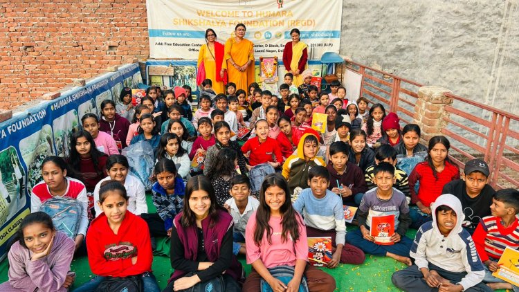 हमारा शिक्षालय संस्था द्वारा मनाया गया वसंत पंचमी का पावन पर्व