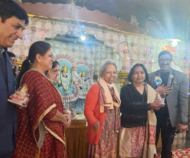 हर साल की तरह मनाया गया साईं झूलेलाल मूर्ति स्थापना दिवस